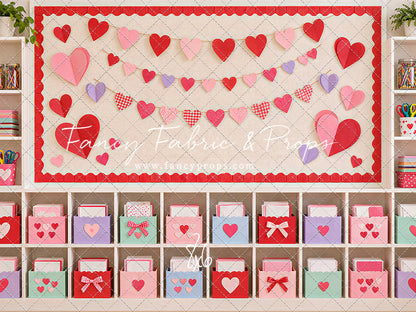 Cheerful Valentine Classroom - With Sweep Option