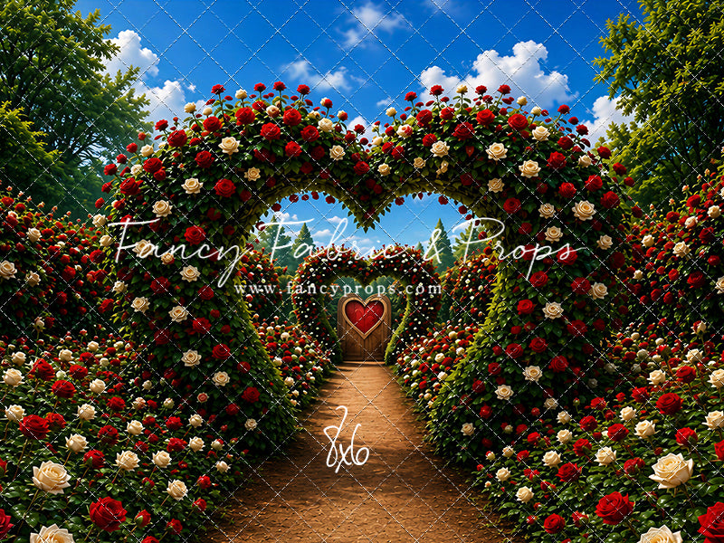 Heart Shaped Garden - With Sweep Option