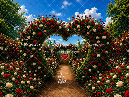 Heart Shaped Garden - With Sweep Option