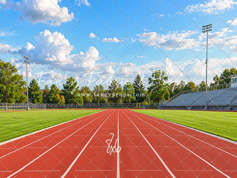 Track & Field Starting Line - With Sweep Option