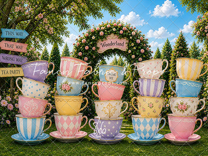 Wonderland Tea Party - With Sweep Option