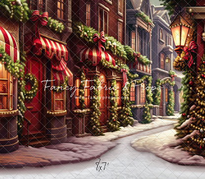 Crimson & Gilt Christmas Emporium Room