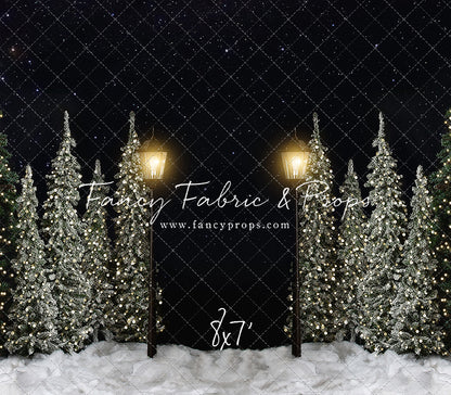 Christmas Forest Path