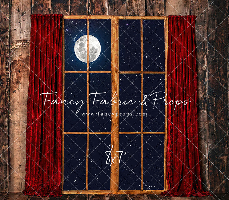 Classic Window With Drapes