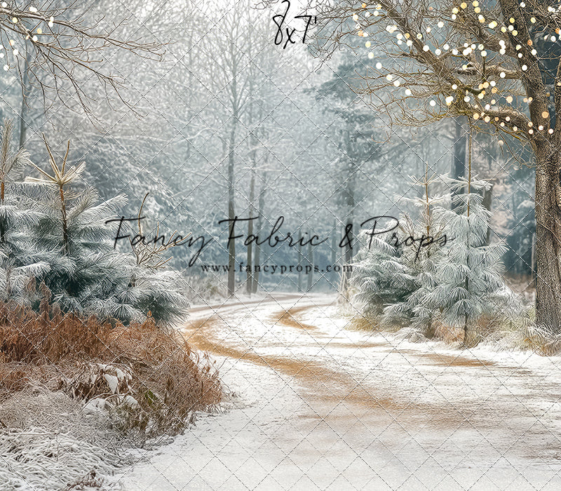 Frosted Country Path - with Sweep Option