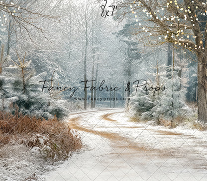 Frosted Country Path - with Sweep Option