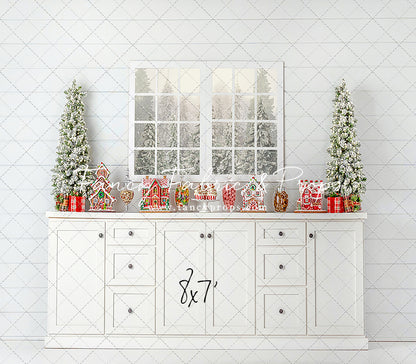 Classic Gingerbread Kitchen 2pc Room