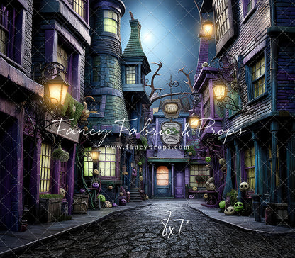 Halloween Town Street - Side Wall
