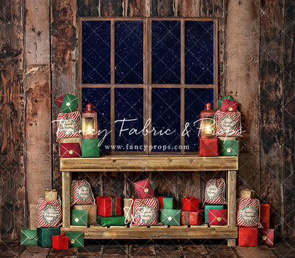 North Pole Mail Room Window