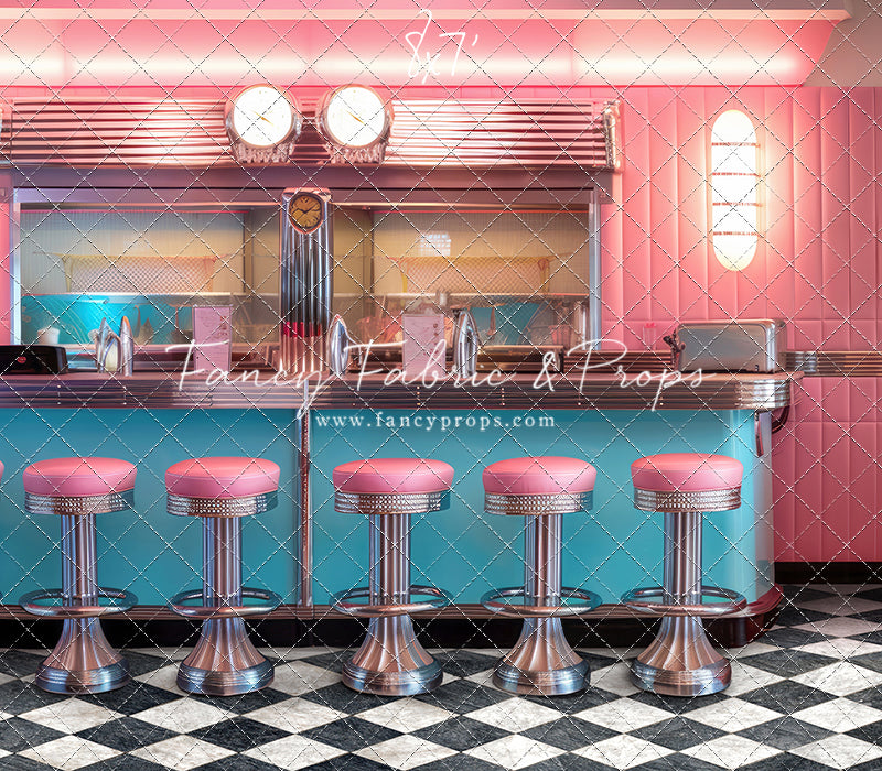 Rockin Retro Pastel Diner - 2 pc Room