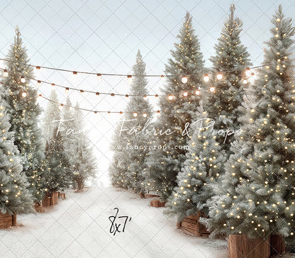 Holiday Tree Lot - with Sweep Option