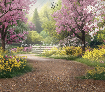 Flowering Spring Path - With Sweep Option