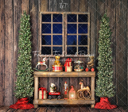 Rustic Workshop Window