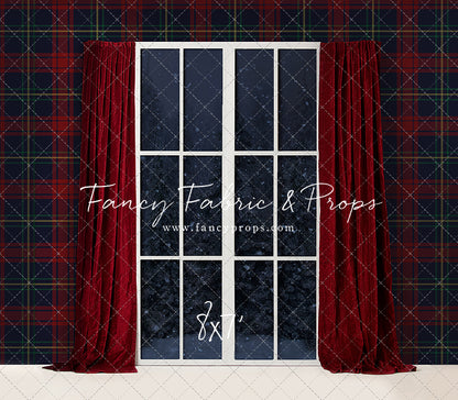 Tartan Traditional Mantle Window