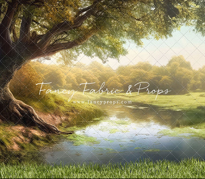 Lazy Summer Serenity - With Lights - 4 piece Room