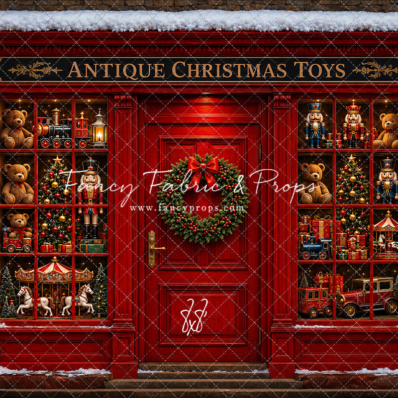 Antique Christmas Toy Store - with Sweep Option