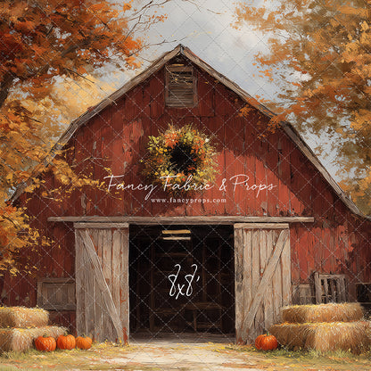 Autumn At Red Oak Farm - with Sweep Option