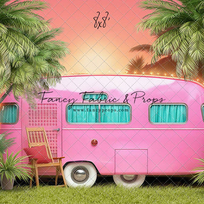 Barbie's Glamper Getaway - Grass Floor - With Sweep Option