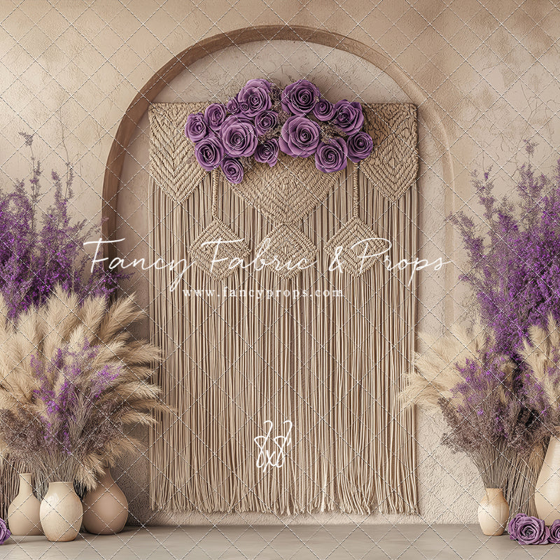 Bohemian Lavender Rose - With Sweep Option