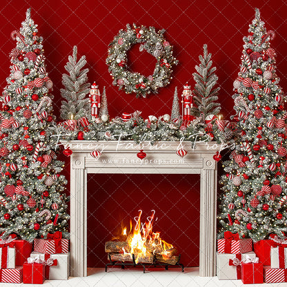 Candy Cane Mantle
