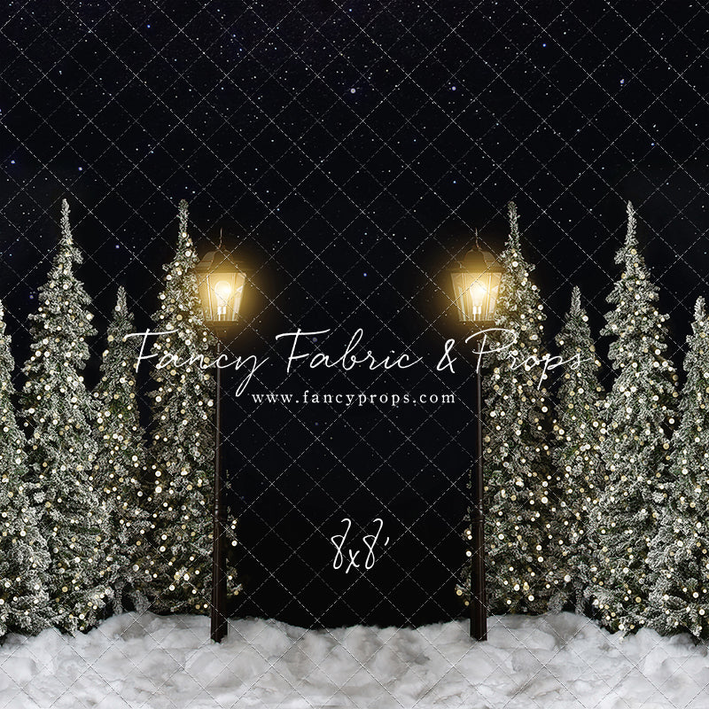 Christmas Forest Path