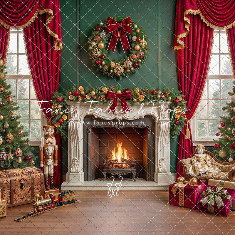 A Christmas Keepsake Parlor - with Sweep Option