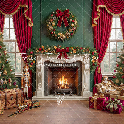 A Christmas Keepsake Parlor - with Sweep Option