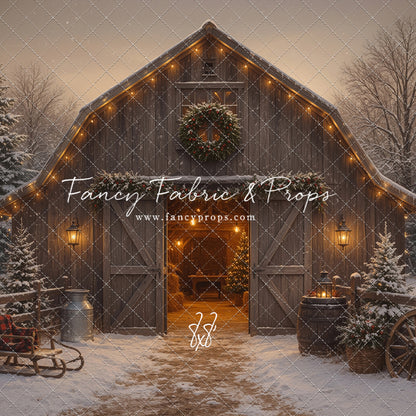 Christmas In The Timber Barn - with Sweep Option