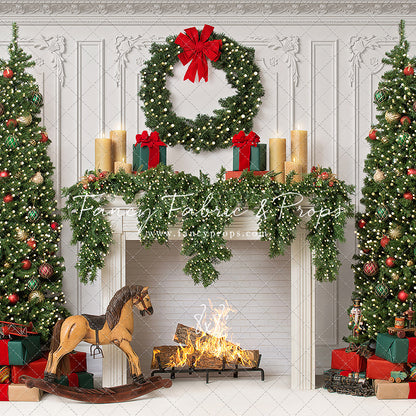 Classic Christmas Mantle