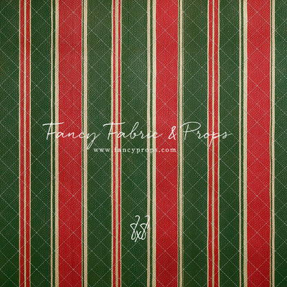 Classic Christmas Stripe - With Sweep Option