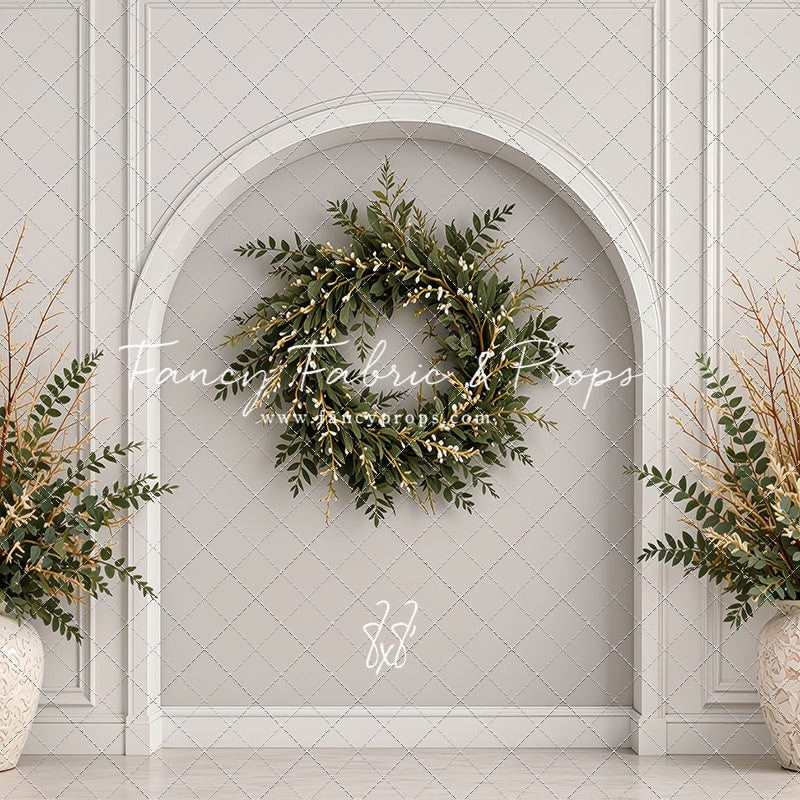Clean Evergreen Arch - With Sweep Option