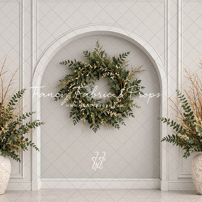 Clean Evergreen Arch - With Sweep Option