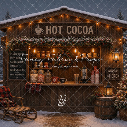 Cocoa Stand Holiday - With Sweep Option