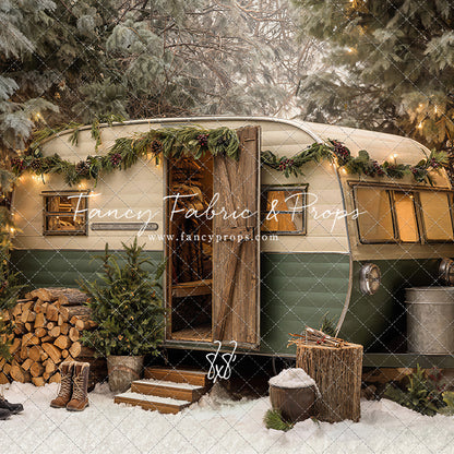 Cozy Camper Christmas - with Sweep Option