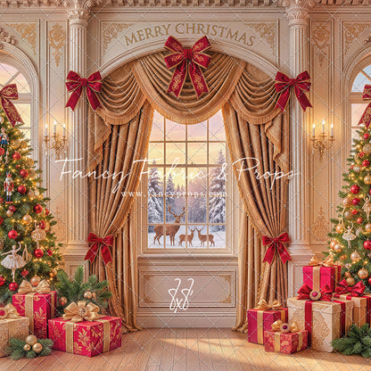 Deer Christmas - with Sweep Option
