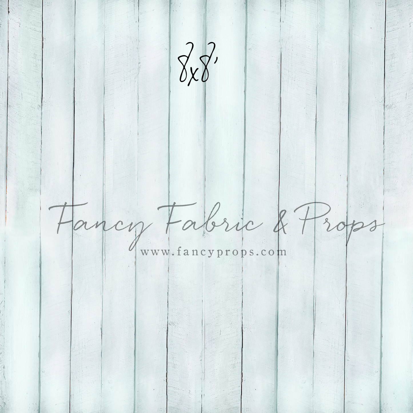 Dreamy Blue Wood Planks Mat Floor