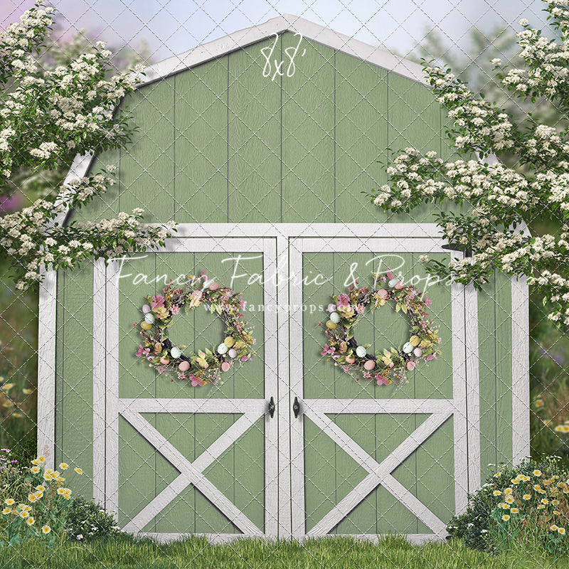 Easter Blossoms Barn - With Sweep Option