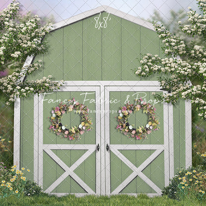 Easter Blossoms Barn - With Sweep Option