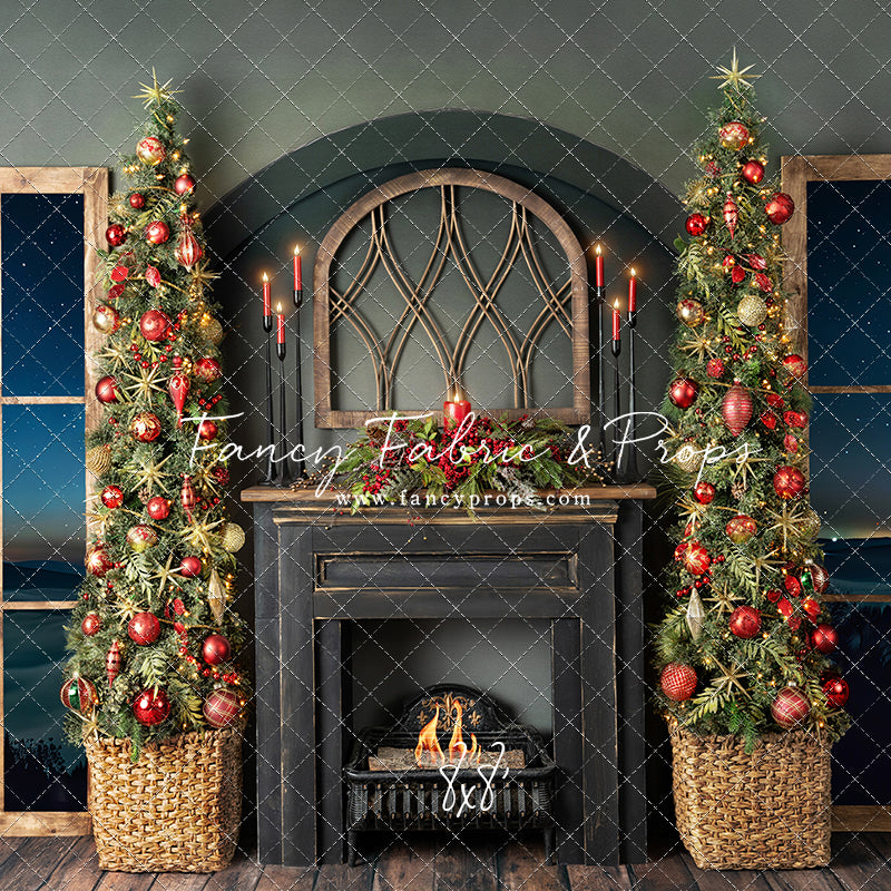 Elegant Fireplace Overlook