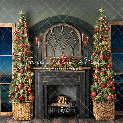 Elegant Fireplace Overlook
