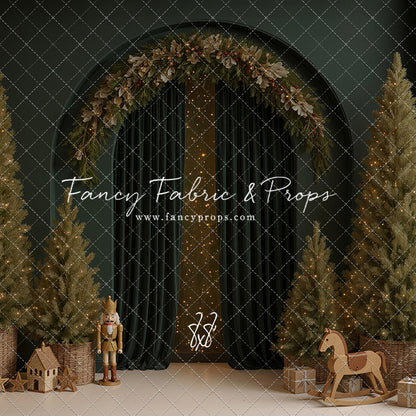 Emerald Christmas Arch - With Sweep Option