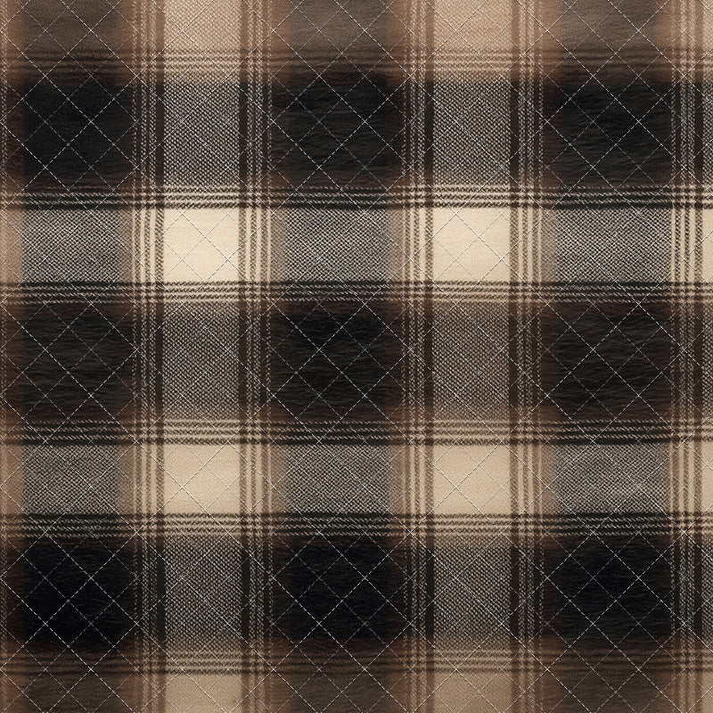 Espresso Flannel - With Sweep Option