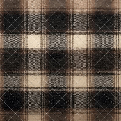 Espresso Flannel - With Sweep Option