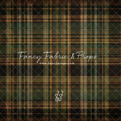 Evergreen Flannel - With Sweep Option