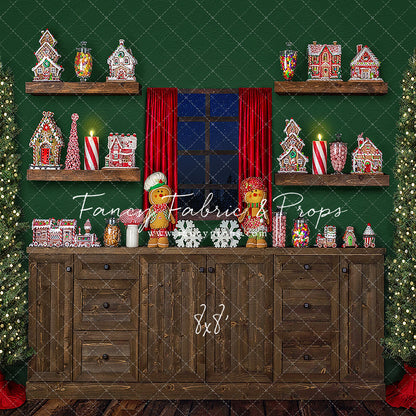 Evergreen Gingerbread Kitchen With A View