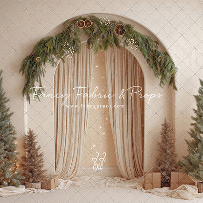 Evergreen & Ivory - With Sweep Option
