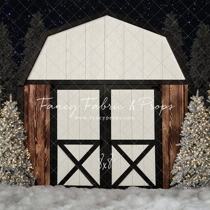 Modern Christmas Barn - No Light