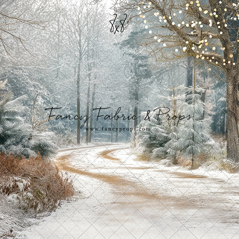 Frosted Country Path - with Sweep Option