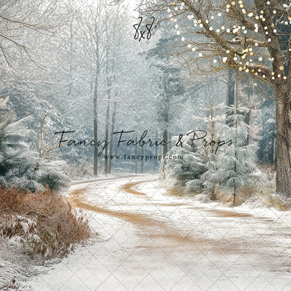 Frosted Country Path - with Sweep Option