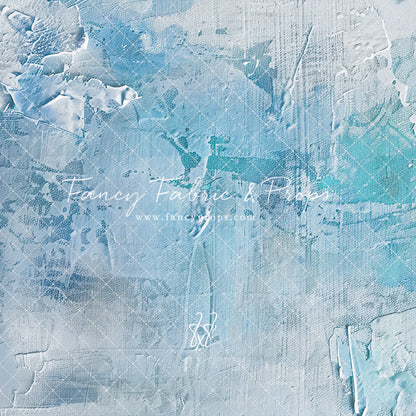 Frozen Veil - With Blue Floor Sweep Option